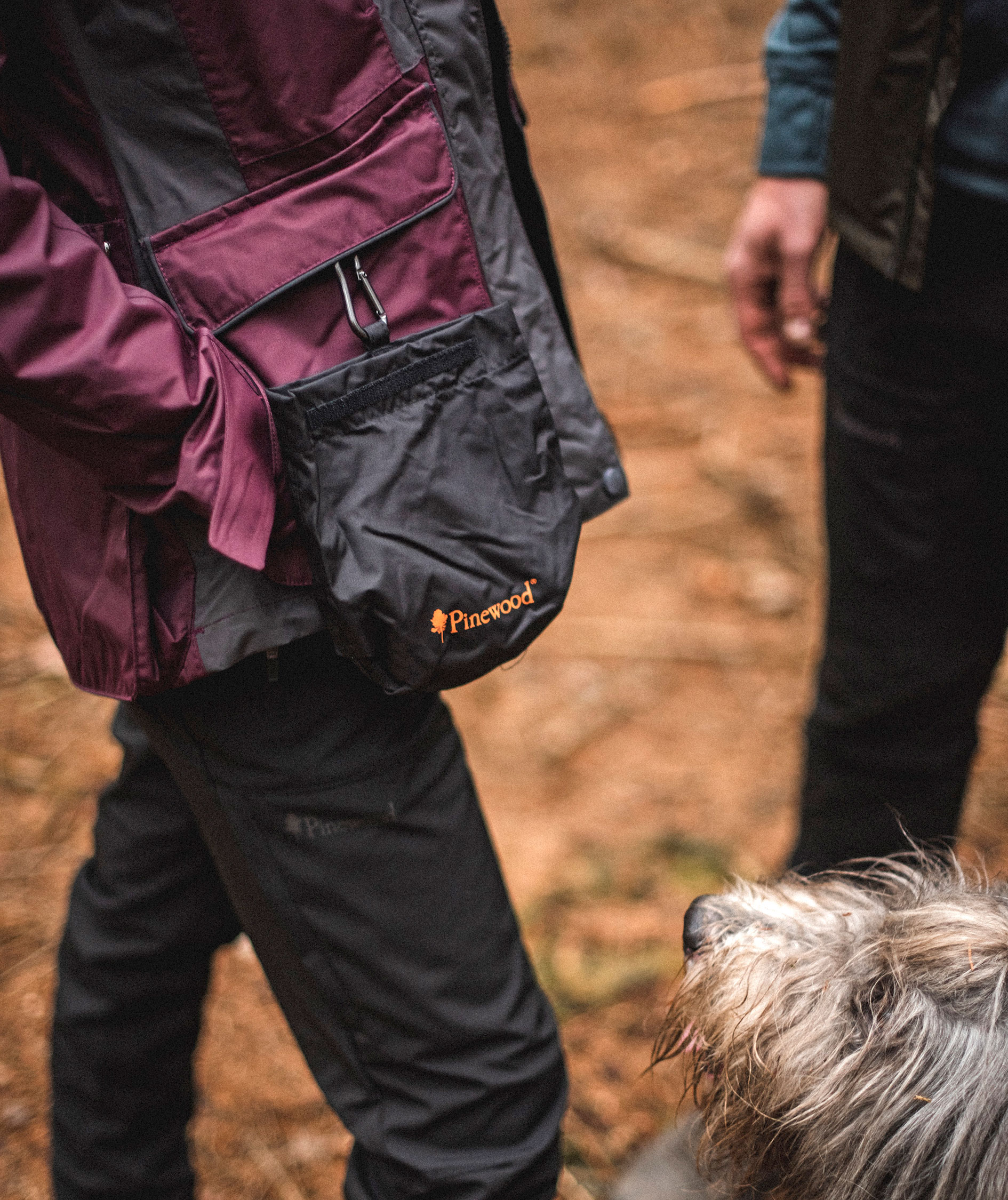 Pinewood&nbsp;Dog Sports 2.0 damejakke, Earth Plum/Dark Anthracite, large image number 5