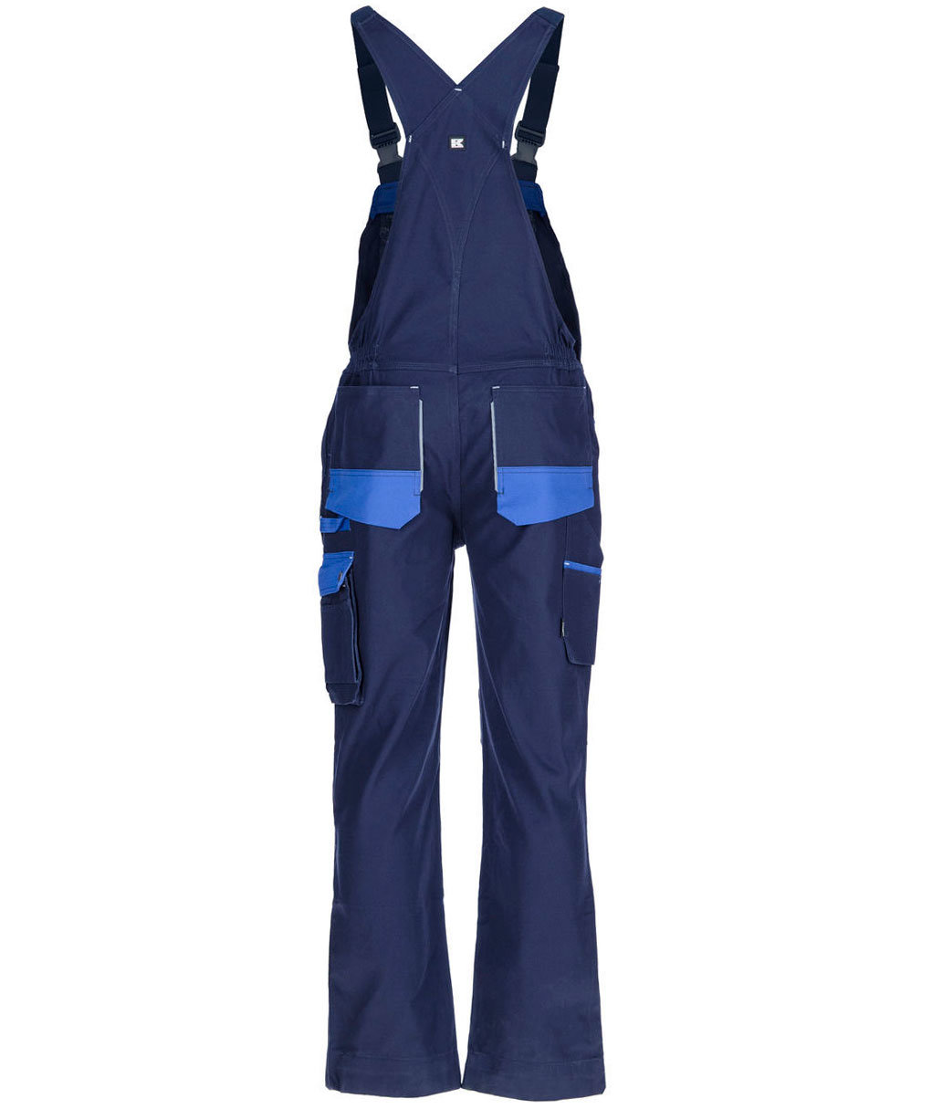 Kramp Original work bib and brace, Marine/Royal Blue, large image number 2