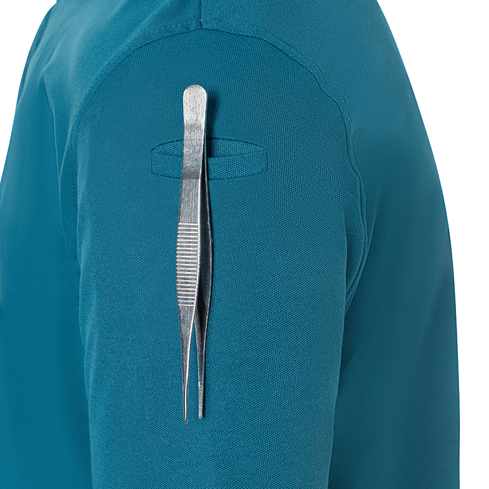 Karlowsky DIAMOND CUT&reg; Avantgarde kort&aelig;rmet kokkejakke, Dark Petrol, large image number 5