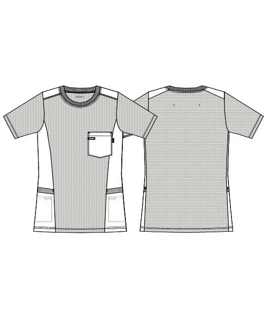 Kentaur Damen Pique T-Shirt, Orange Melange, large image number 2