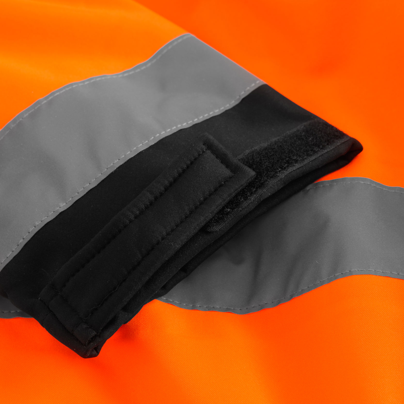 Lyngsoe ​softshell jacket, Hi-Vis Orange/Black, large image number 5