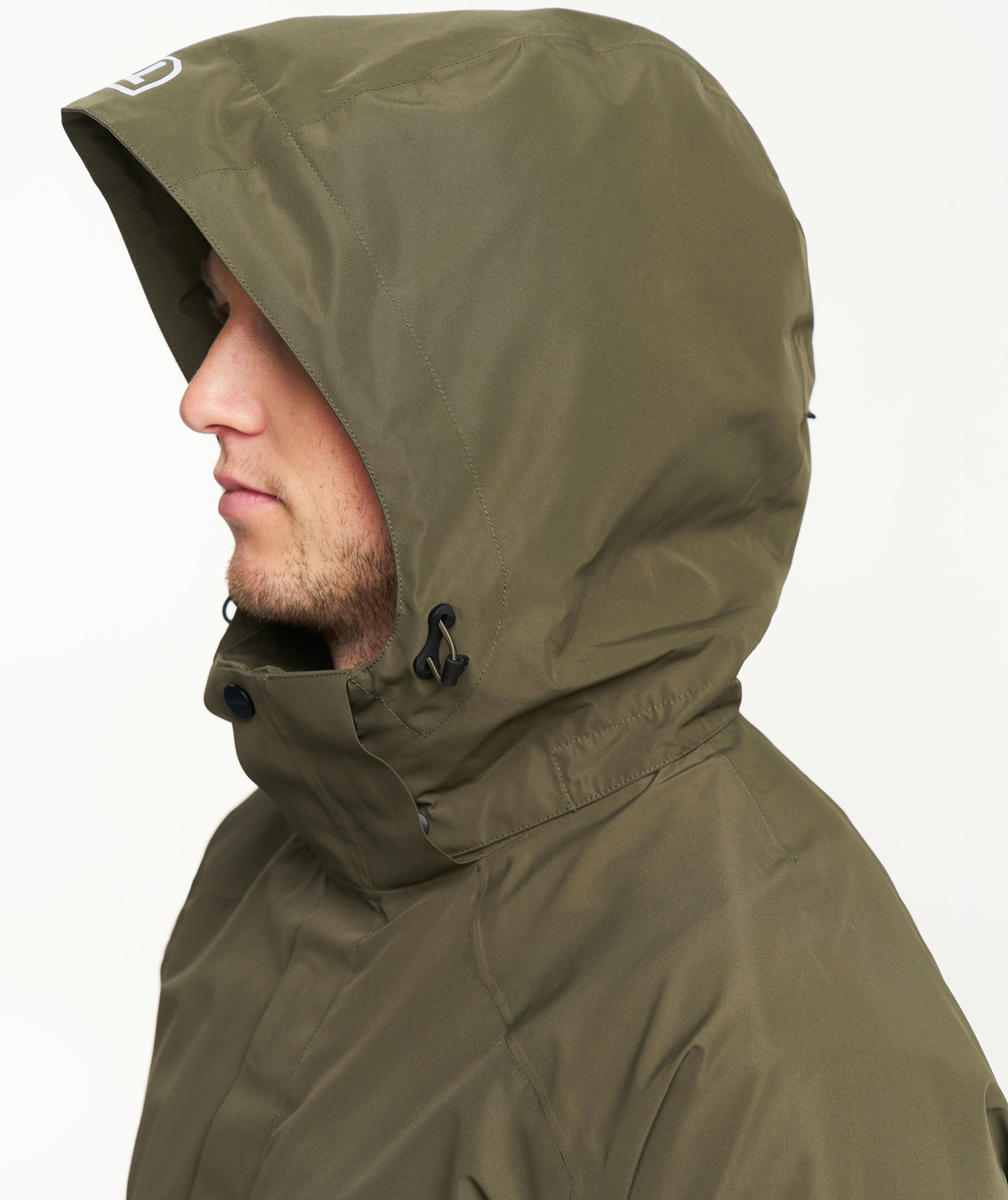 Tenson Westing regnjakke, Olivengr&oslash;nn, large image number 7