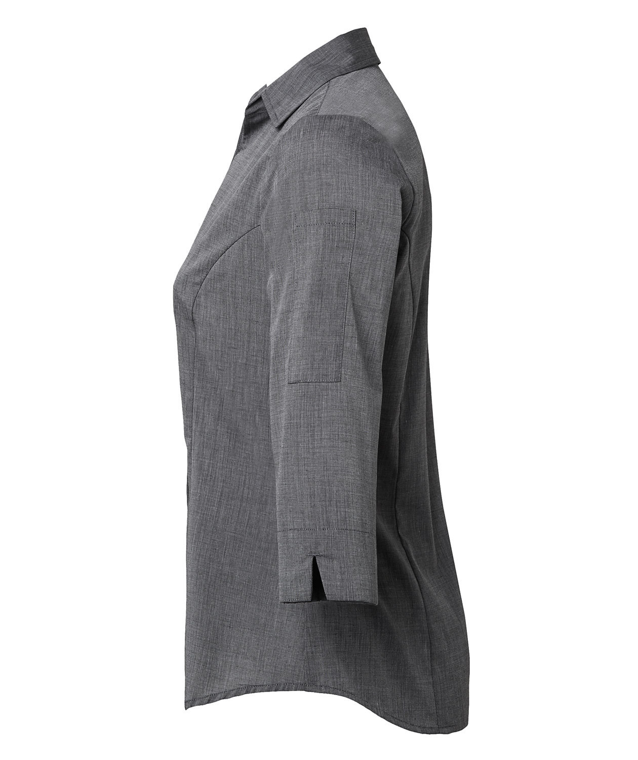 Segers women's shirt with 3/4 sleeves, Graphite, large image number 2