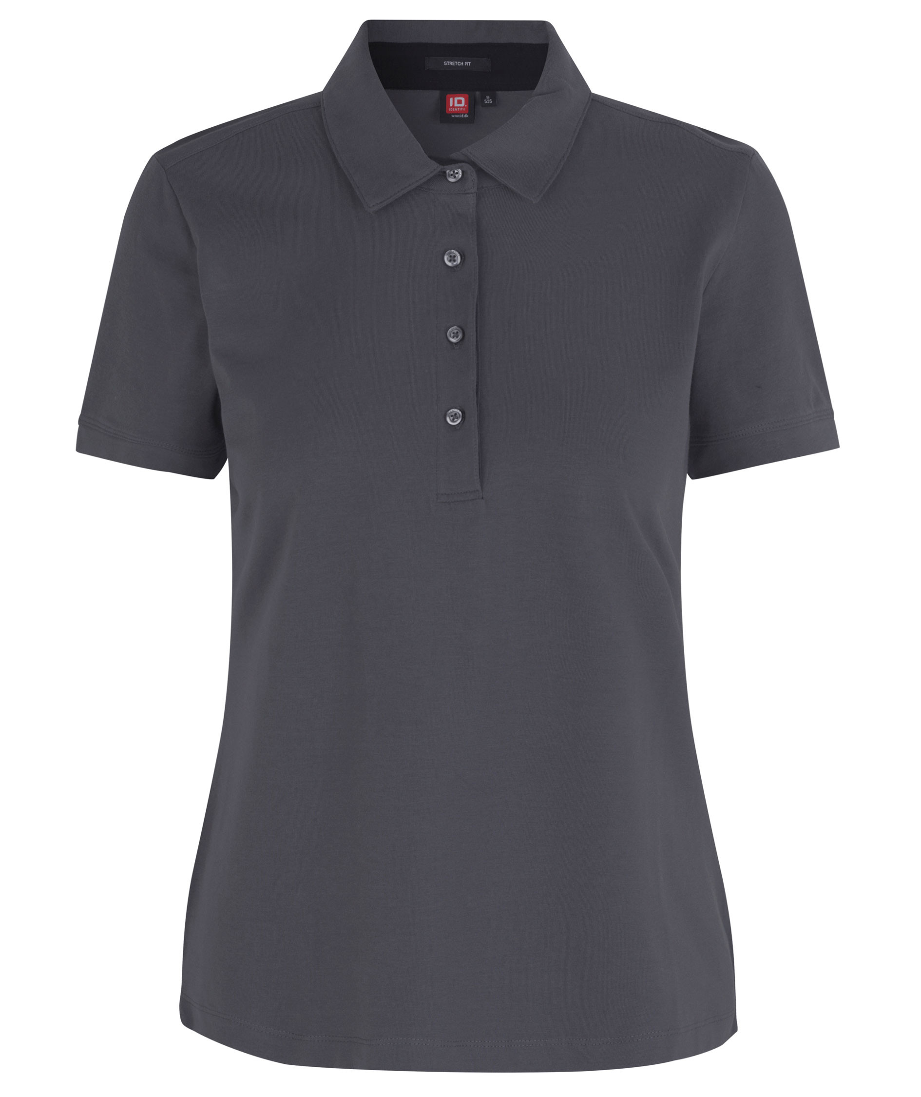 ID dame business polo, Silver Grey, large image number 0