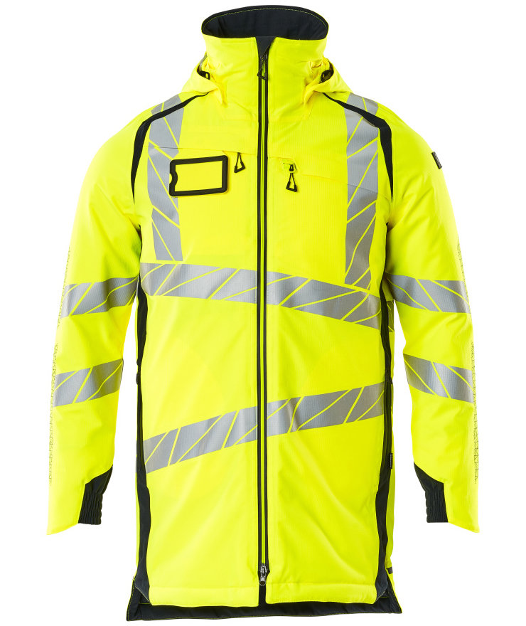 Mascot Accelerate Safe Parka, Hi-Vis Gelb/Dunkel Marine, Hi-Vis Gelb/Dunkel Marine, swatch