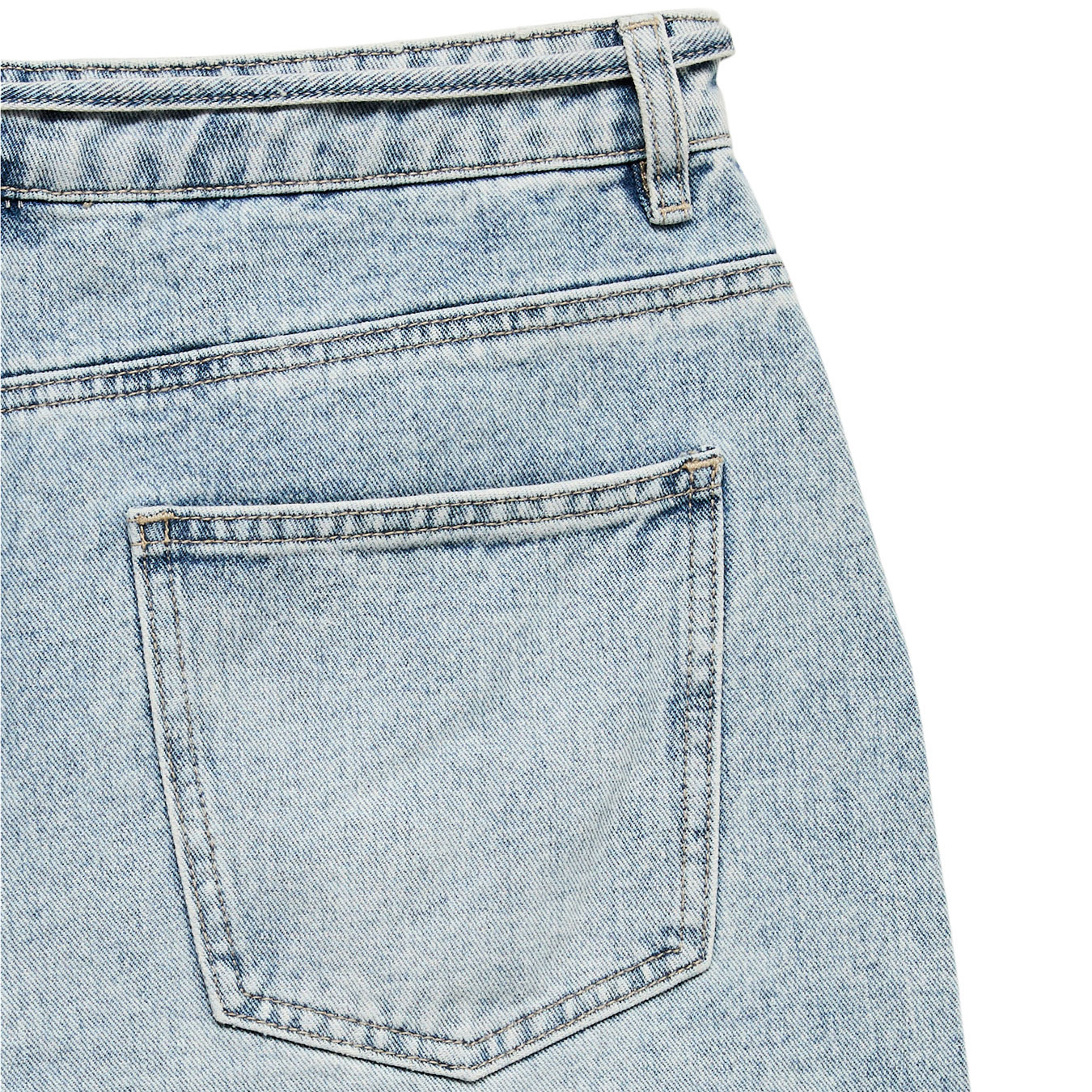 Vero Moda VMWIEN dame denimshorts, Light Blue Denim, large image number 4