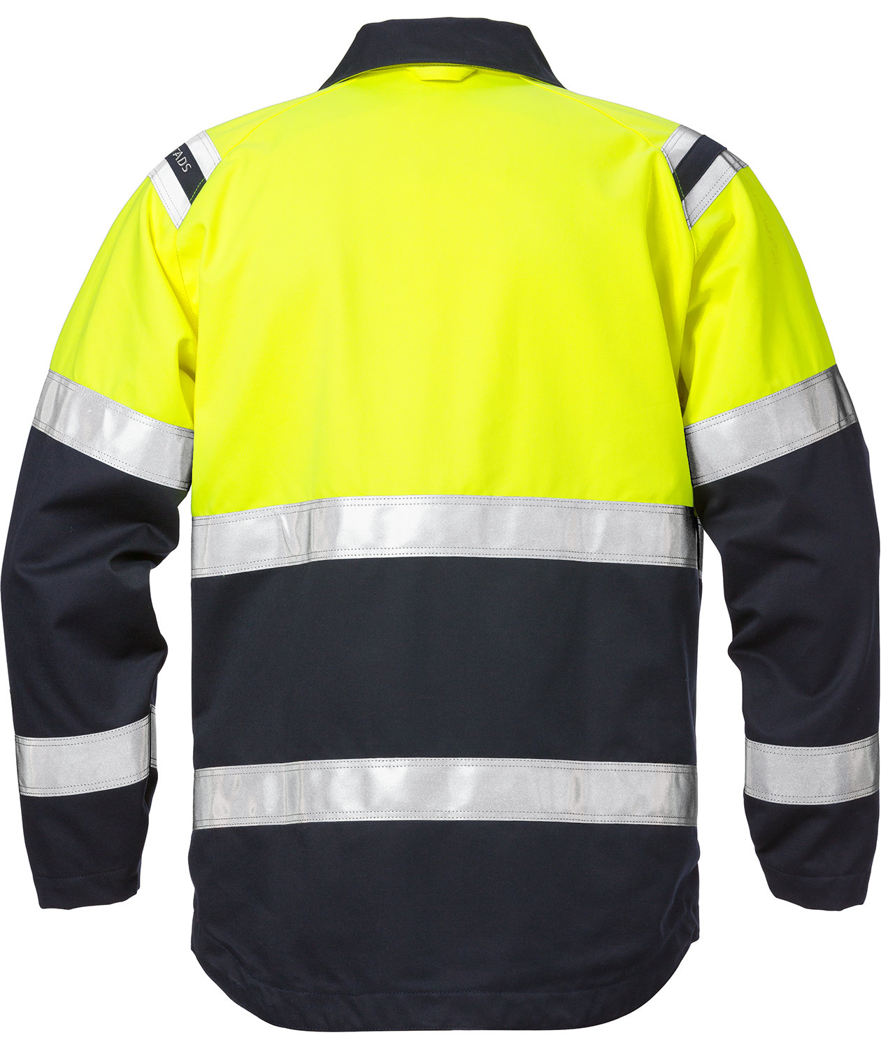 Fristads Flamestat arbeidsjakke 4176, Hi-Vis gul/marinebl&aring;