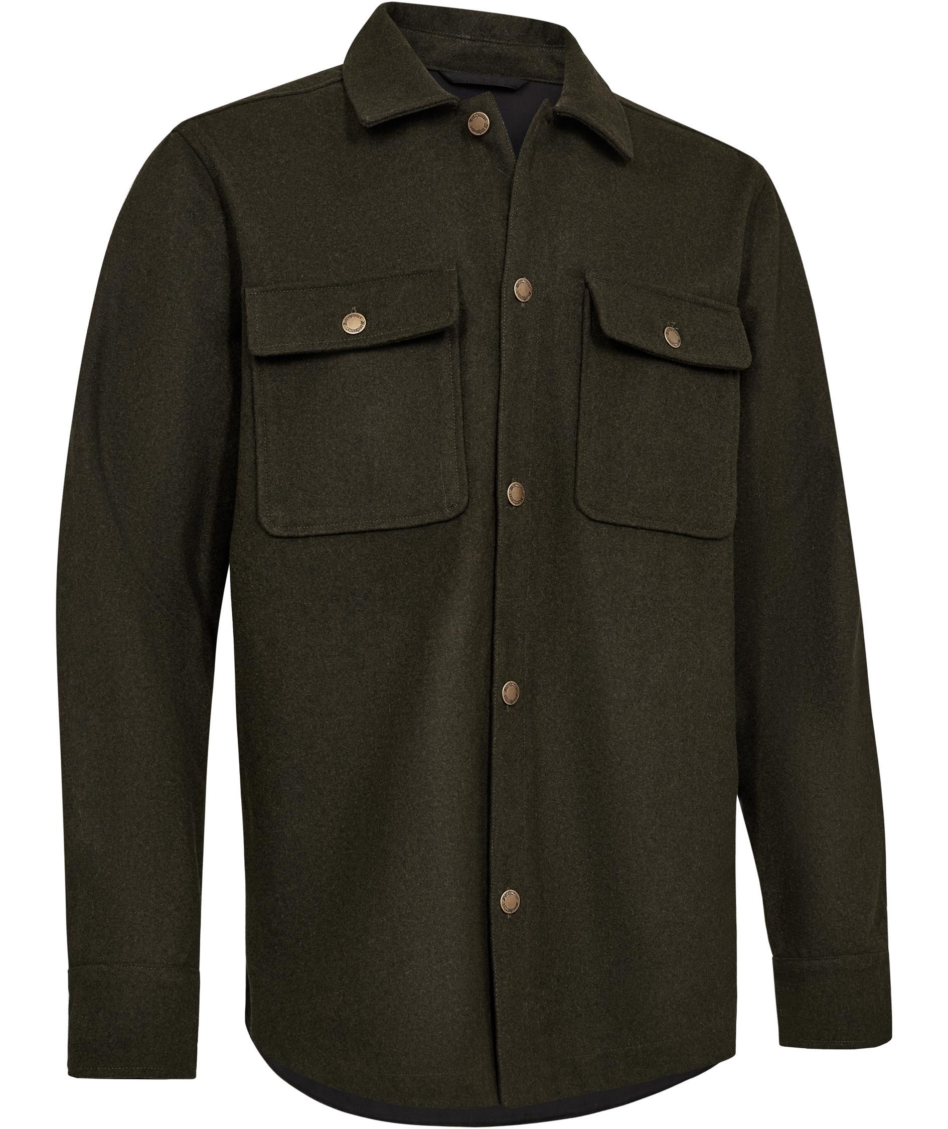 Deerhunter Tatra overshirt with wool, Loden Wood, large image number 5
