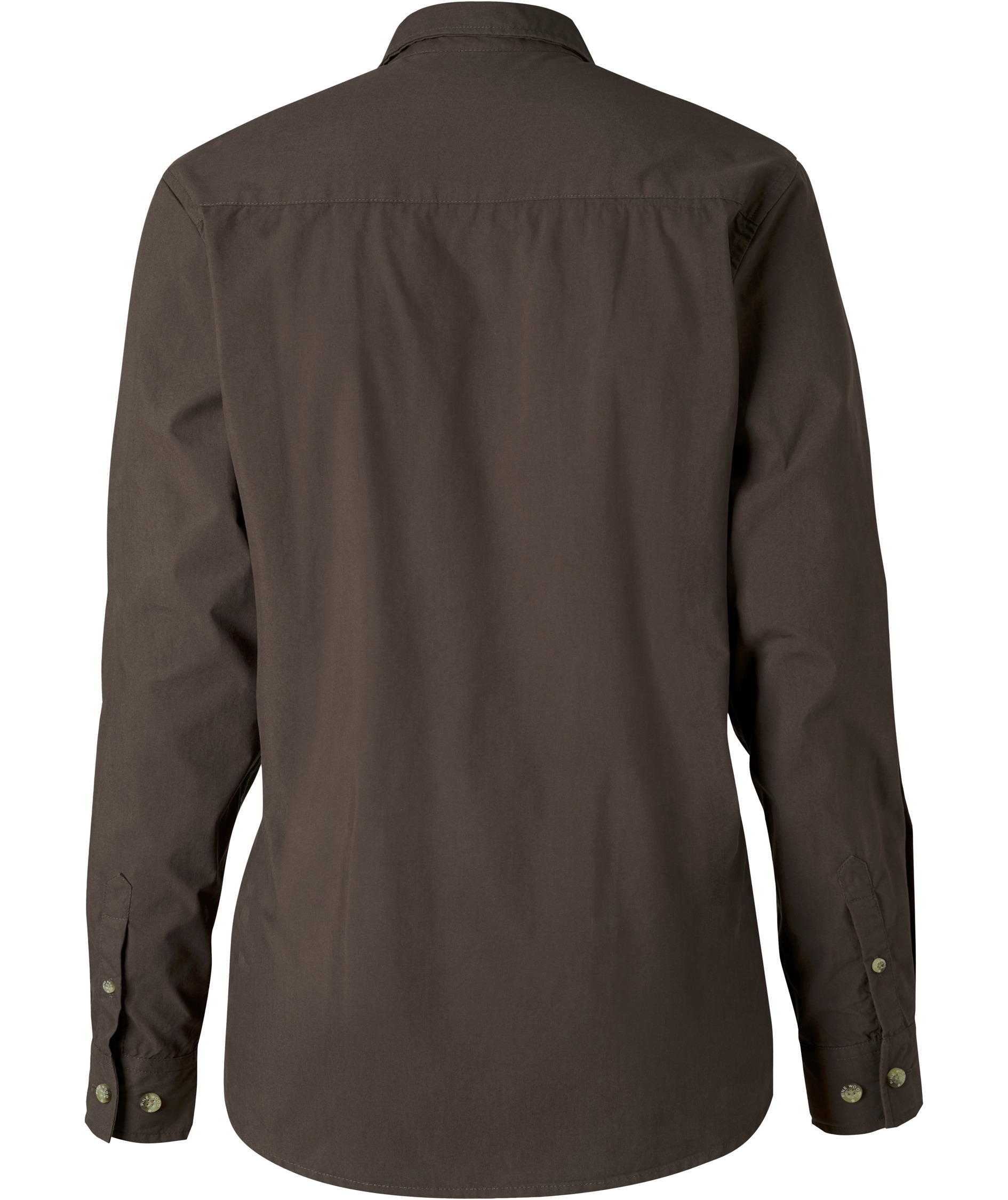 Pinewood InsectSafe dameskjorte, Dark olive , large image number 2