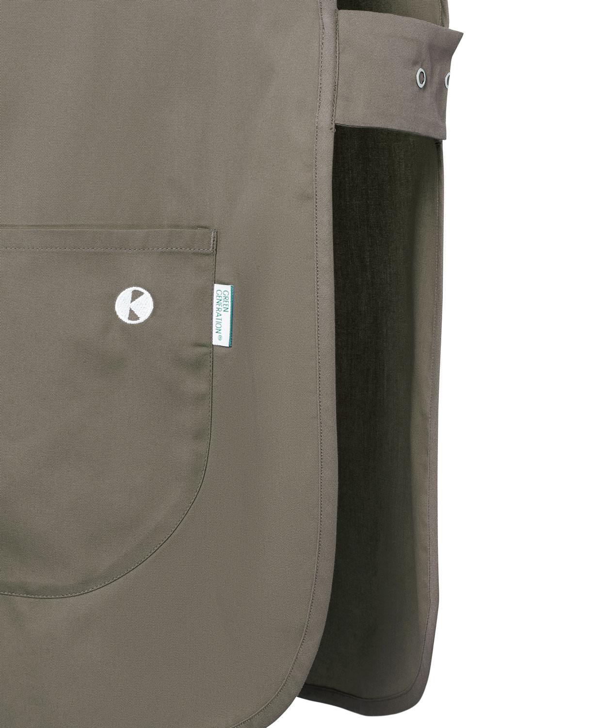 Karlowsky Essential sandwich apron, sage, large image number 4