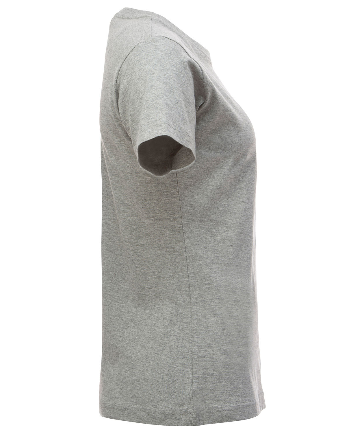 Clique New Classic dame T-skjorte, Gr&aring;&nbsp;Melange, large image number 3