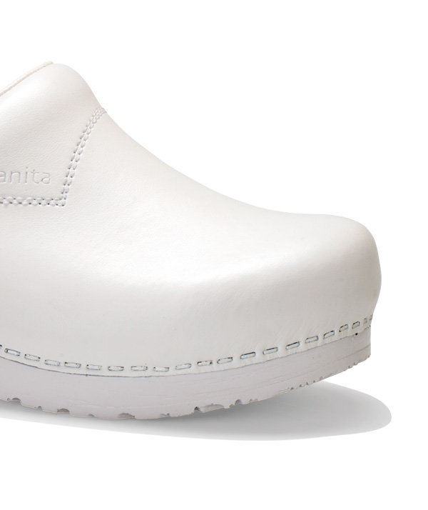 Sanita San Flex tr&auml;skor med h&auml;lkappa O2, Vit, large image number 1