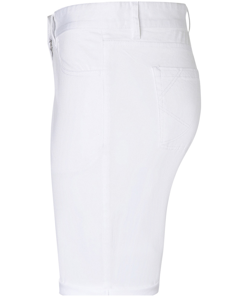 Karlowsky Classic-stretch women's shorts, White, large image number 3