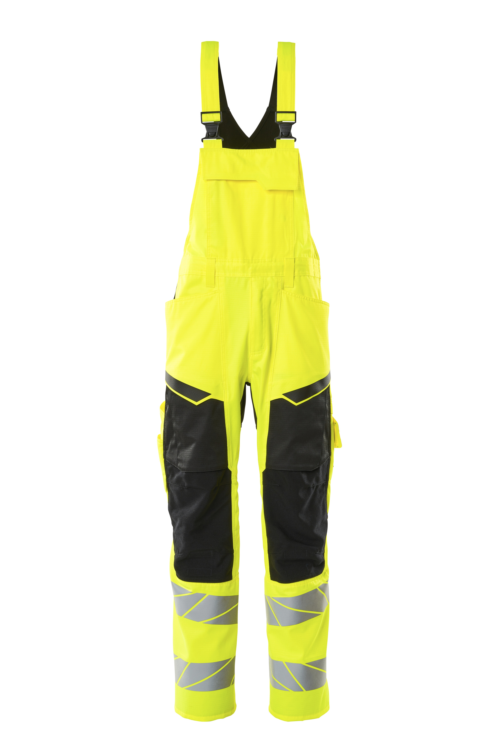 Mascot Accelerate Safe selebukse, Hi-vis Gul/Svart, Hi-vis Gul/Svart, swatch
