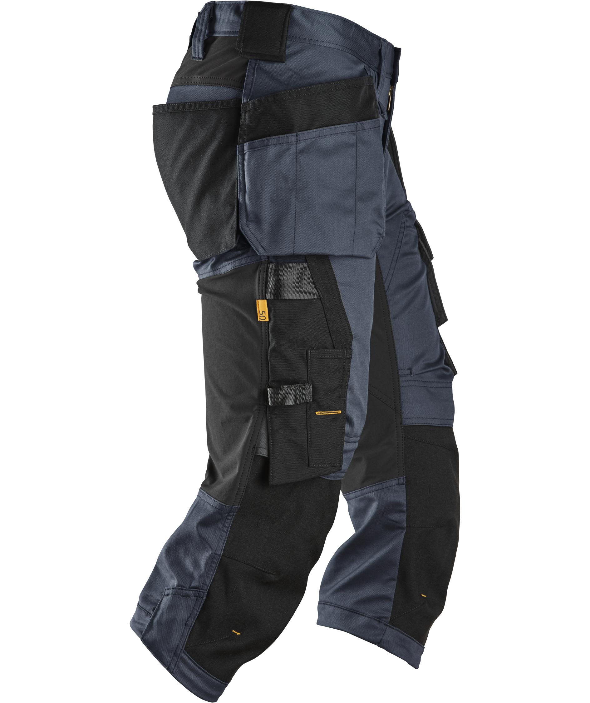 Snickers AllroundWork h&aring;ndverkerknickers 6142, Navy/black, large image number 4