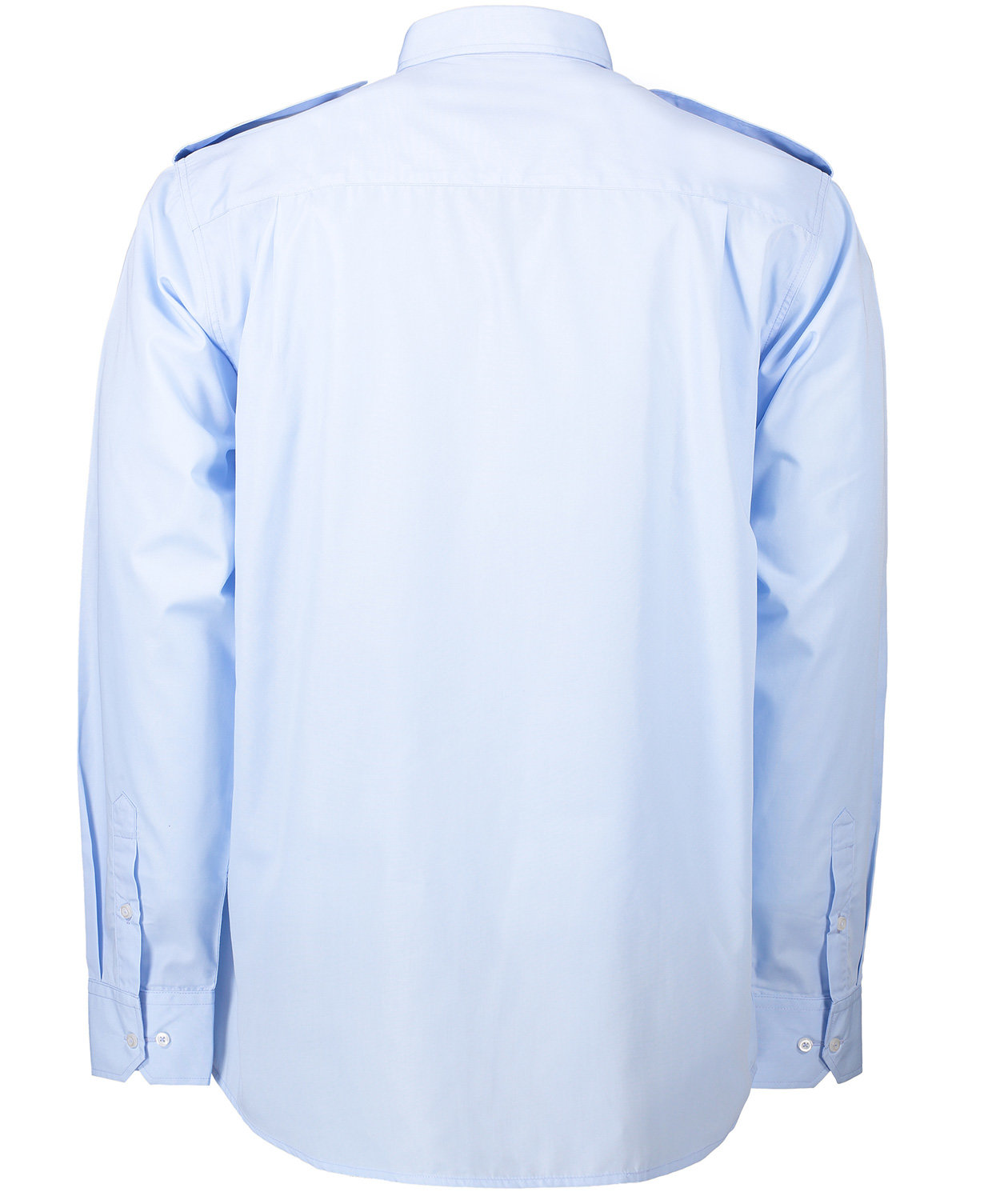 ID long-sleeved uniform shirt, Light Blue, large image number 2