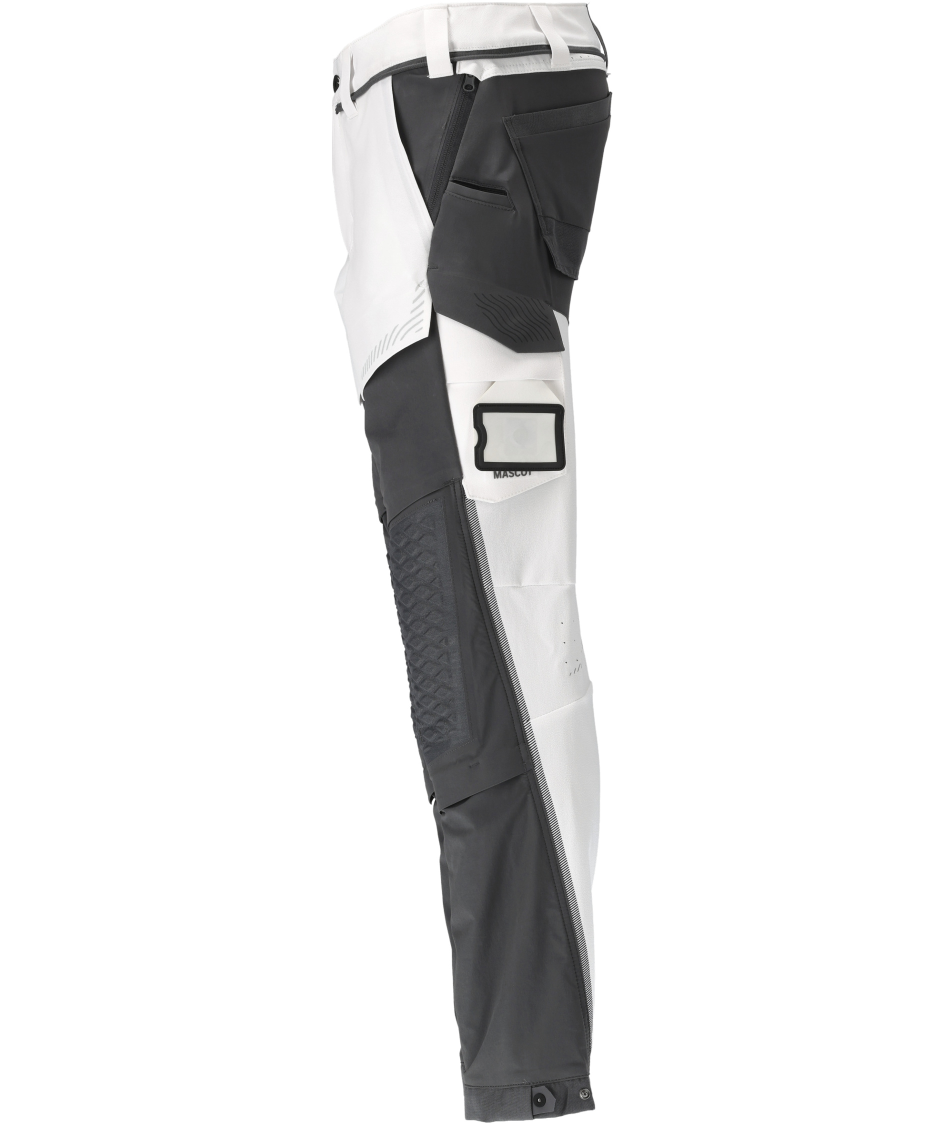 Mascot Customized work trousers full stretch, White/Stone Grey, large image number 3