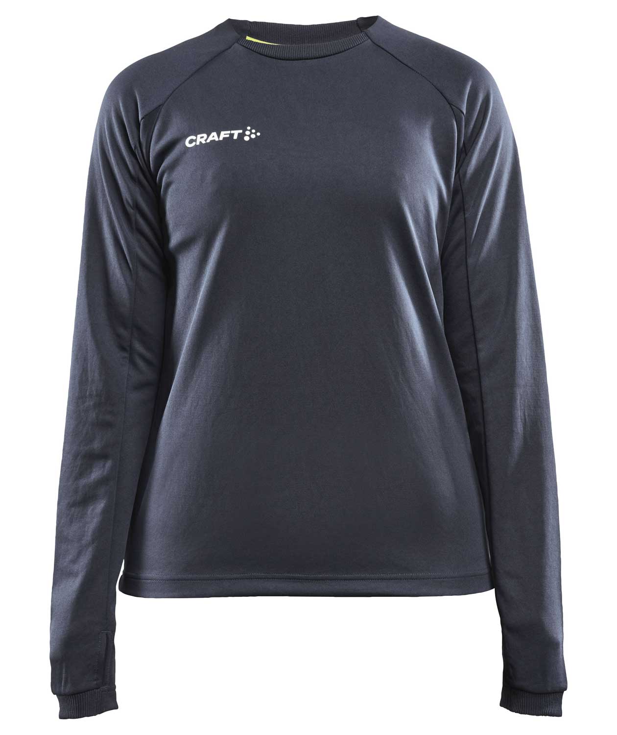Craft Evolve Damen Sweatshirt, Asphalt, Asphalt, swatch