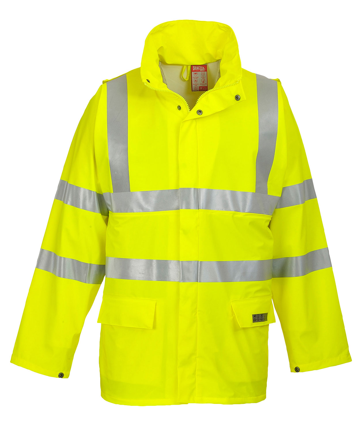 Portwest FR Sealtex Regenjacke, Hi-Vis Gelb