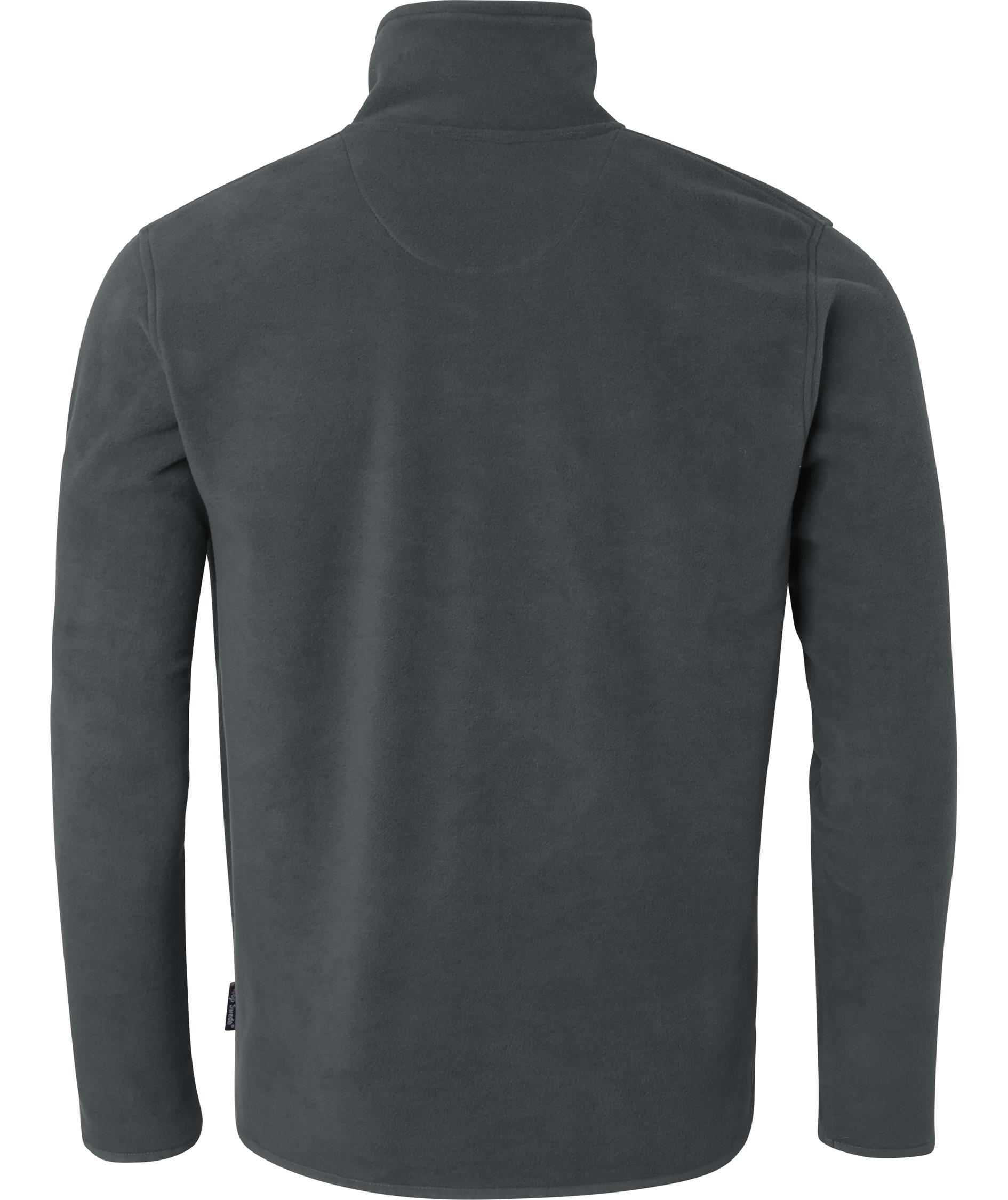 Top Swede fleecejakke 154, M&oslash;rk Gr&aring;