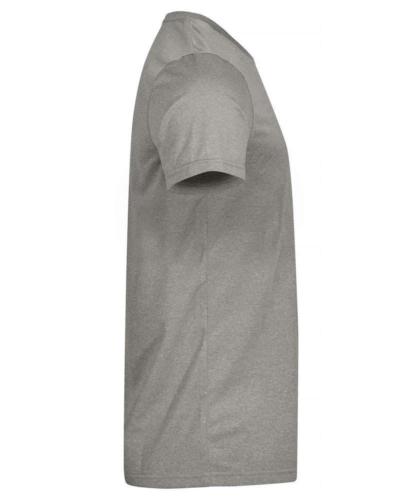 Clique Basic Active-T T-shirt, Grey melange, large image number 5