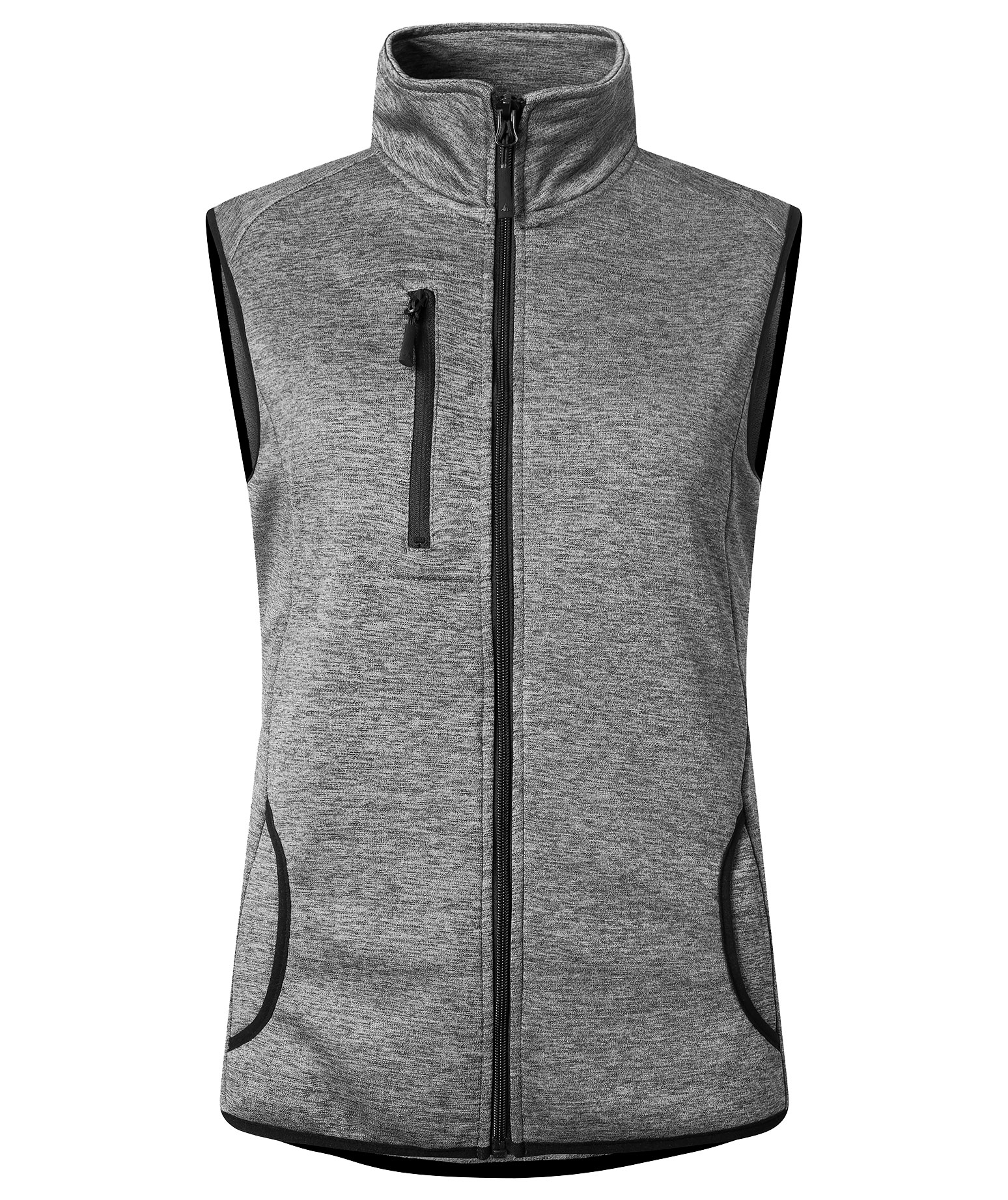 Matterhorn Croz fleece v&auml;st dam, Gr&aring; melange