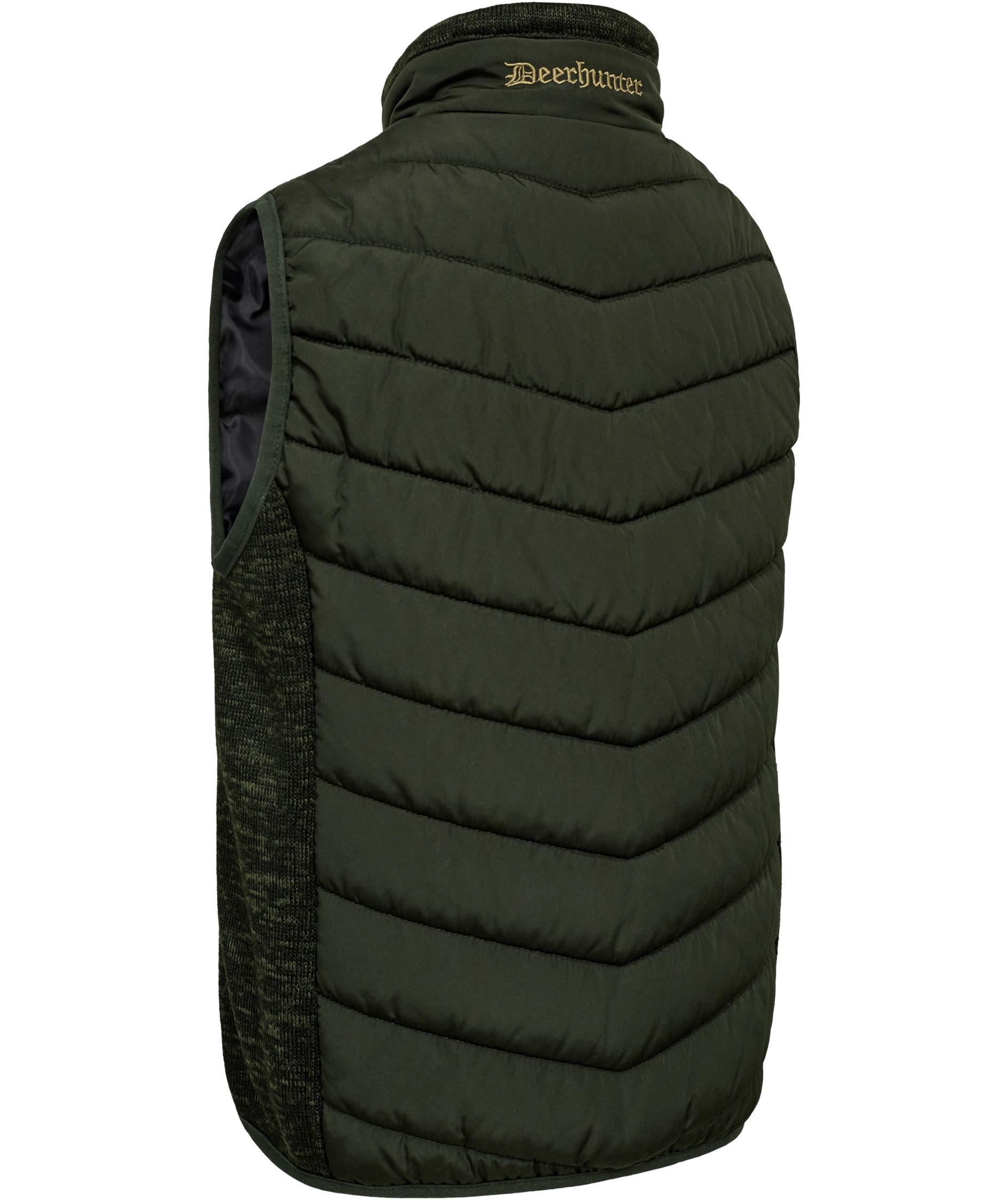 Deerhunter Moor vadderad v&auml;st med stickninger till barn, Forest Ember