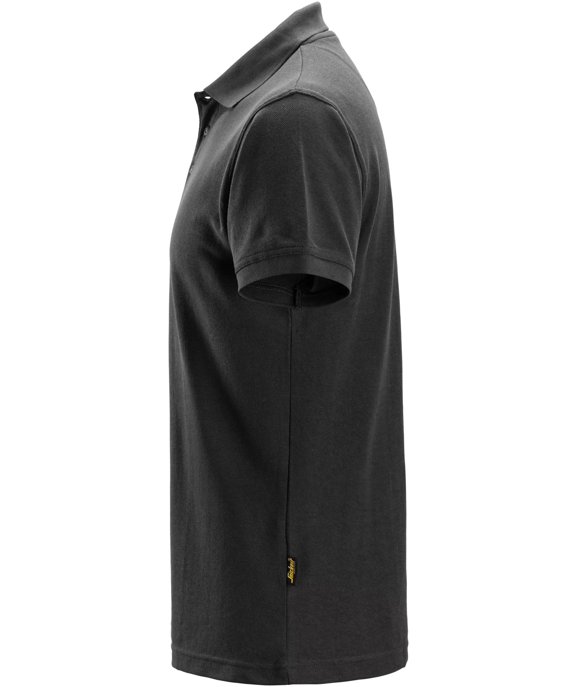 Snickers polo T-shirt 2718, Black, large image number 4