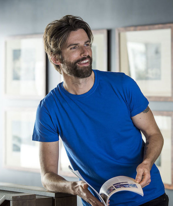 Clique Basic T-shirt, Kongebl&aring;, large image number 4