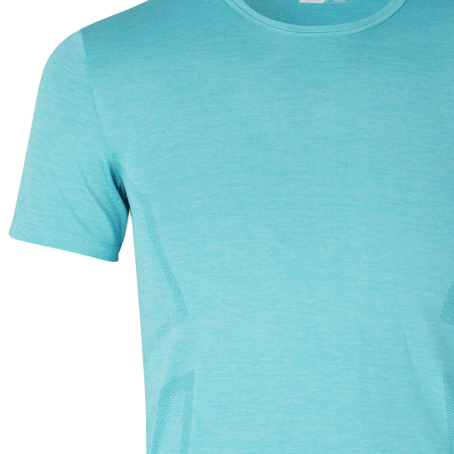 GEYSER s&ouml;ml&ouml;s T-shirt, Mint melange, large image number 2