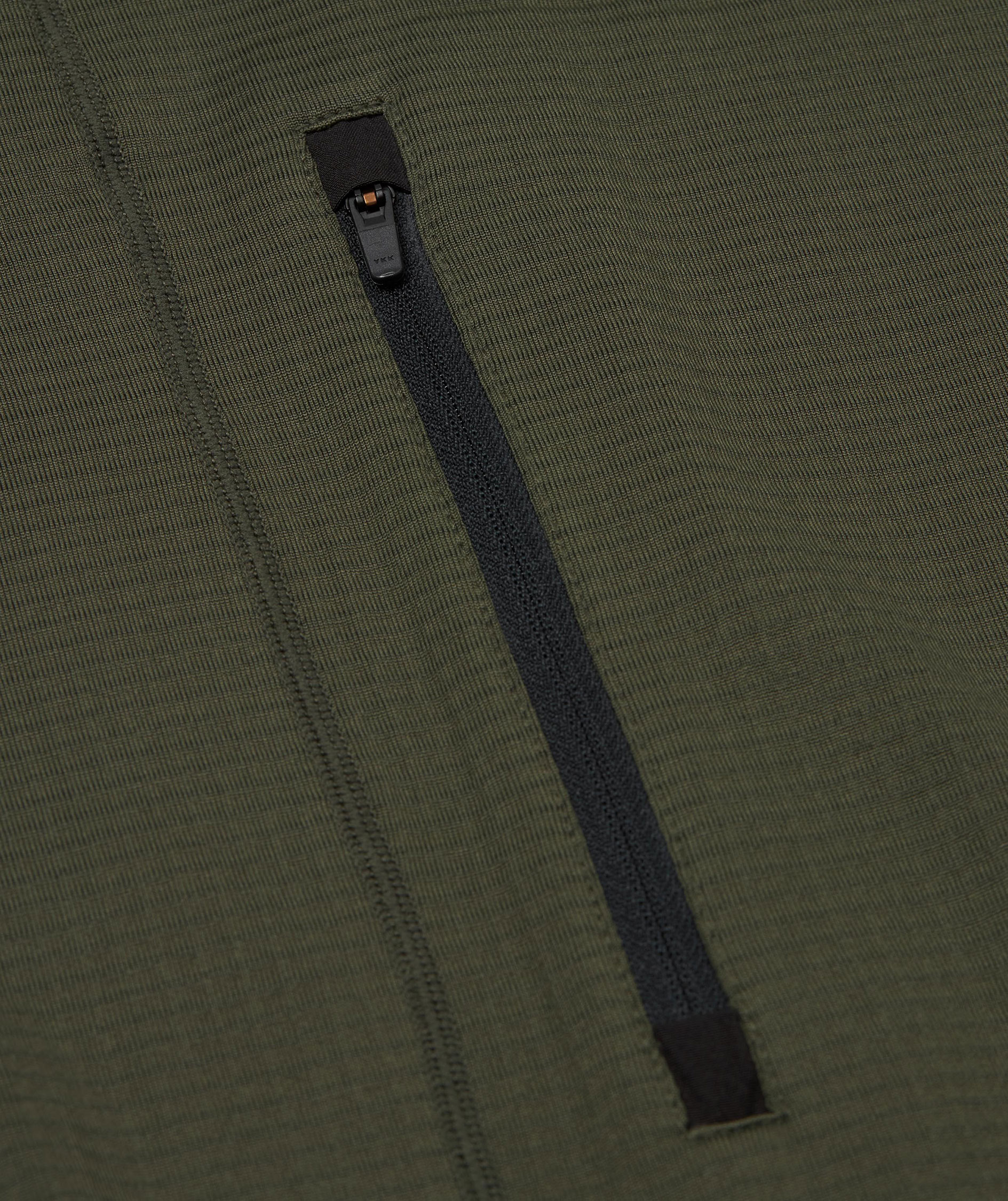 ID Stretch Komfort fleece sweater, Olive Green, large image number 3