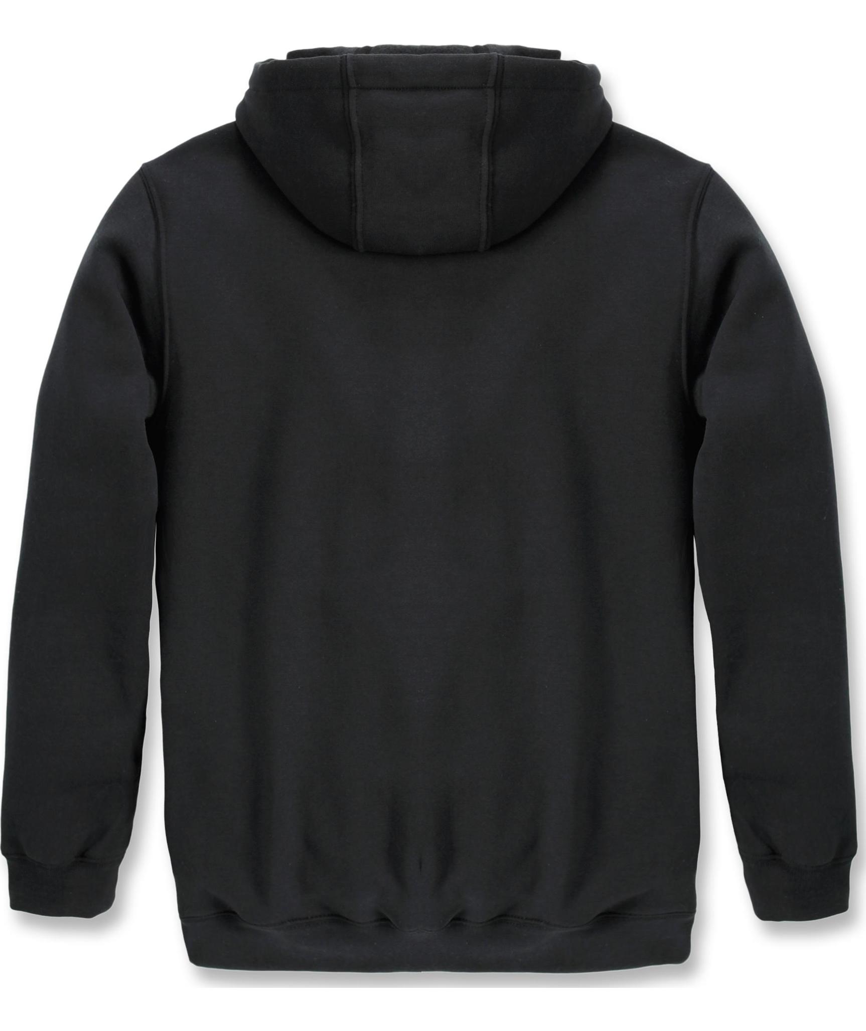 Carhartt Marquette Logo Kapuzenpullover Midweight, Schwarz, large image number 2