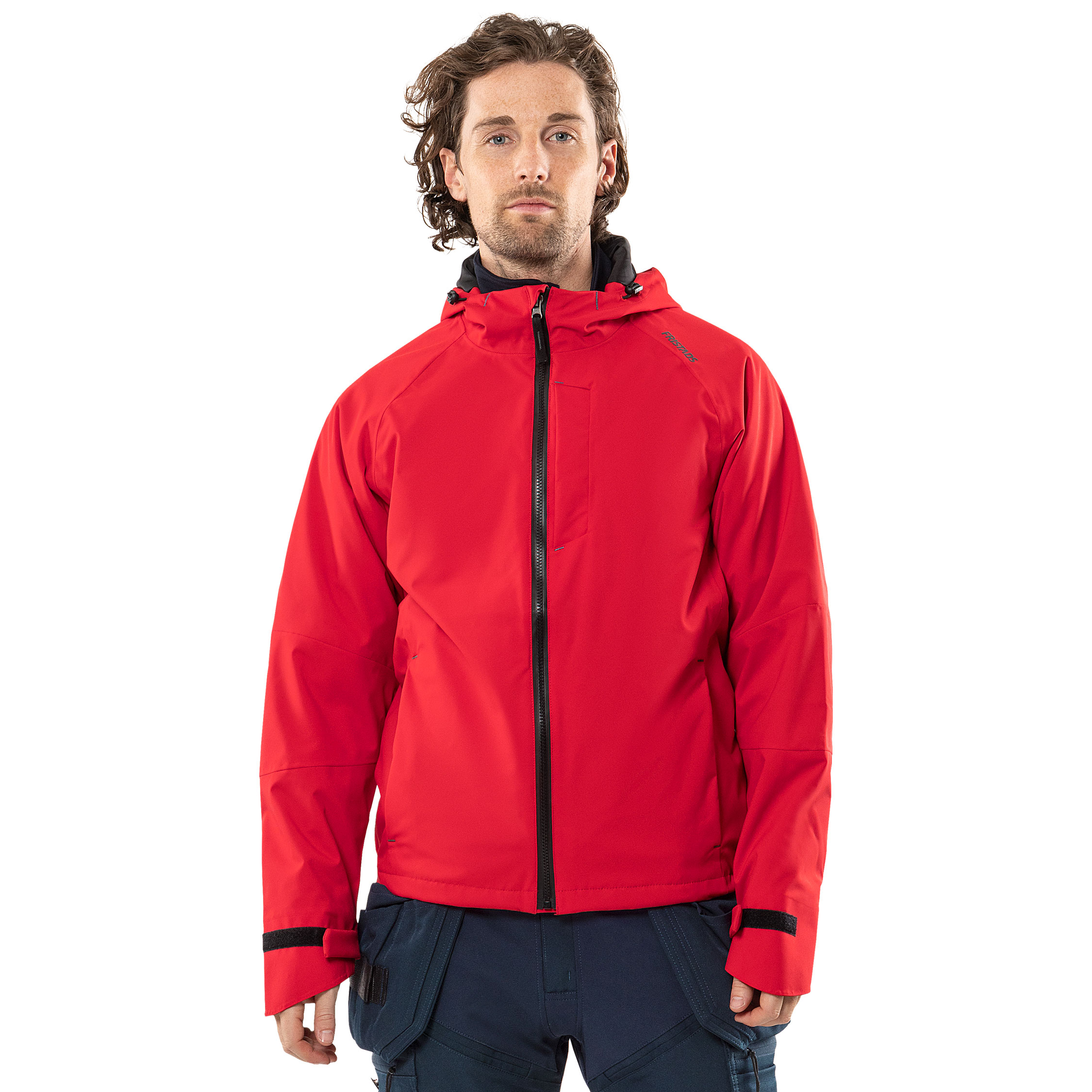 Fristads shell jacket 4882 GLPS, Red, large image number 1