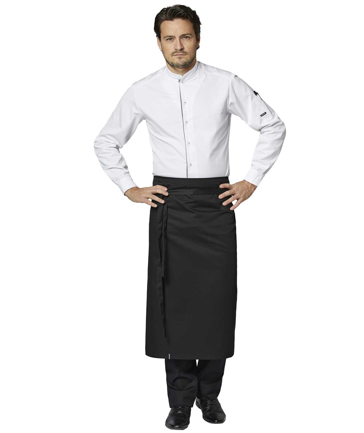 Kentaur apron, Black, Black, large image number 1