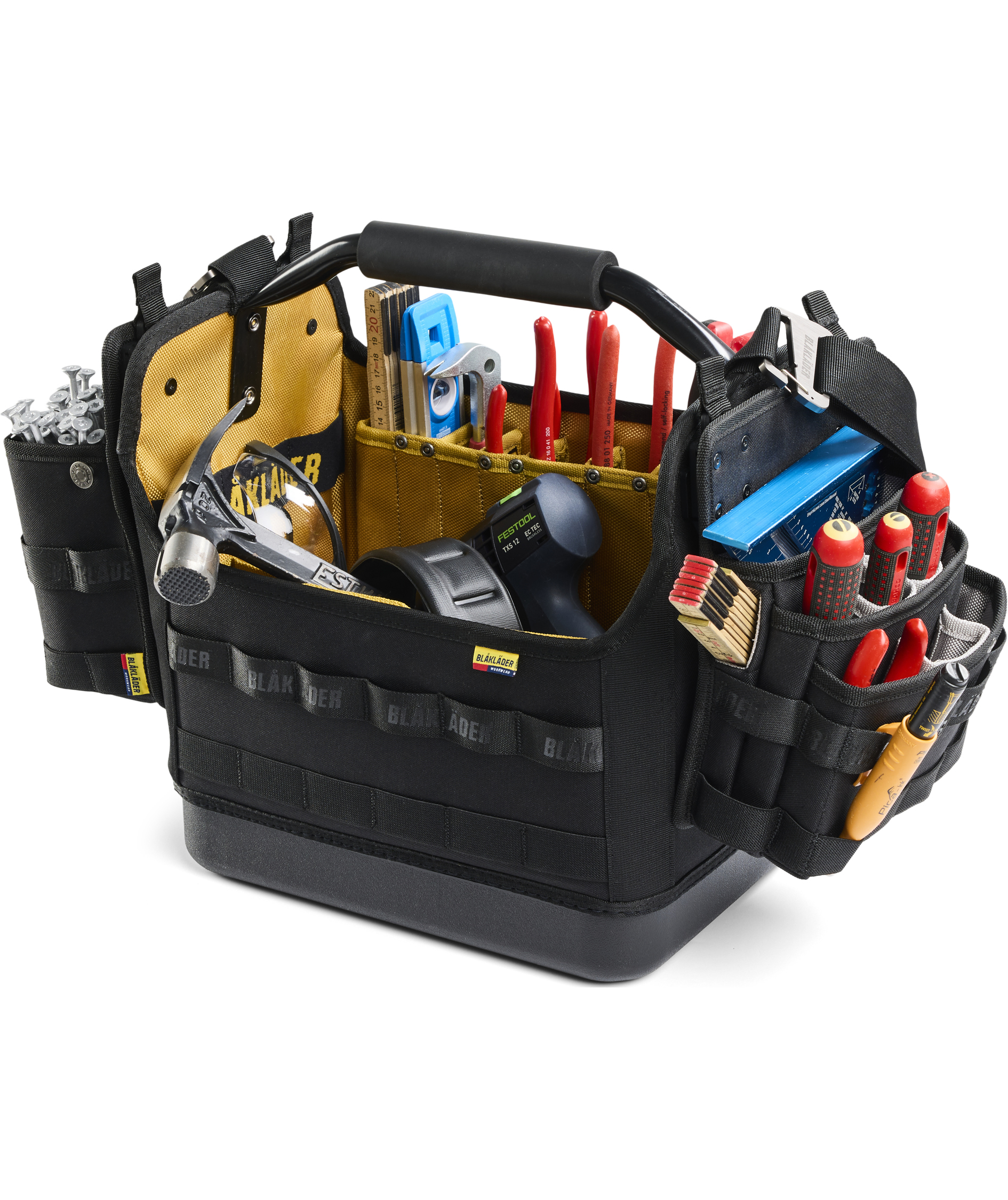 Bl&aring;kl&auml;der ToolRig&trade; v&aelig;rkt&oslash;jstaske, Sort