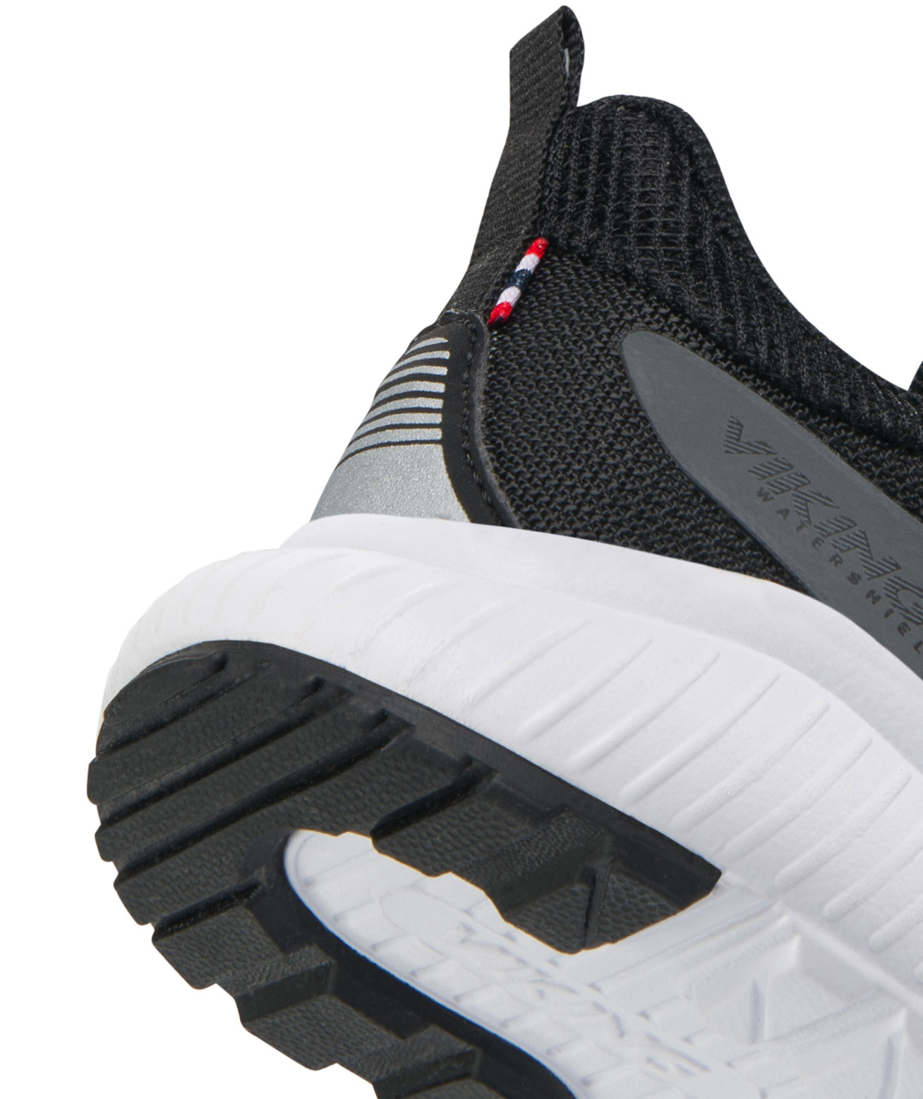 Viking Aery WP 2V sneakers for kids, Black/Charcoal, large image number 2