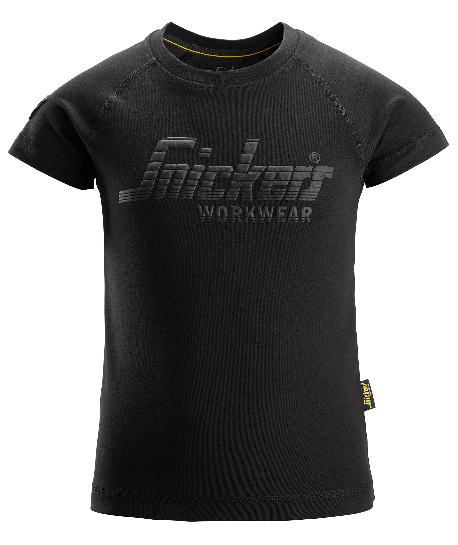 Snickers logo T-shirt 7514 till barn, Svart