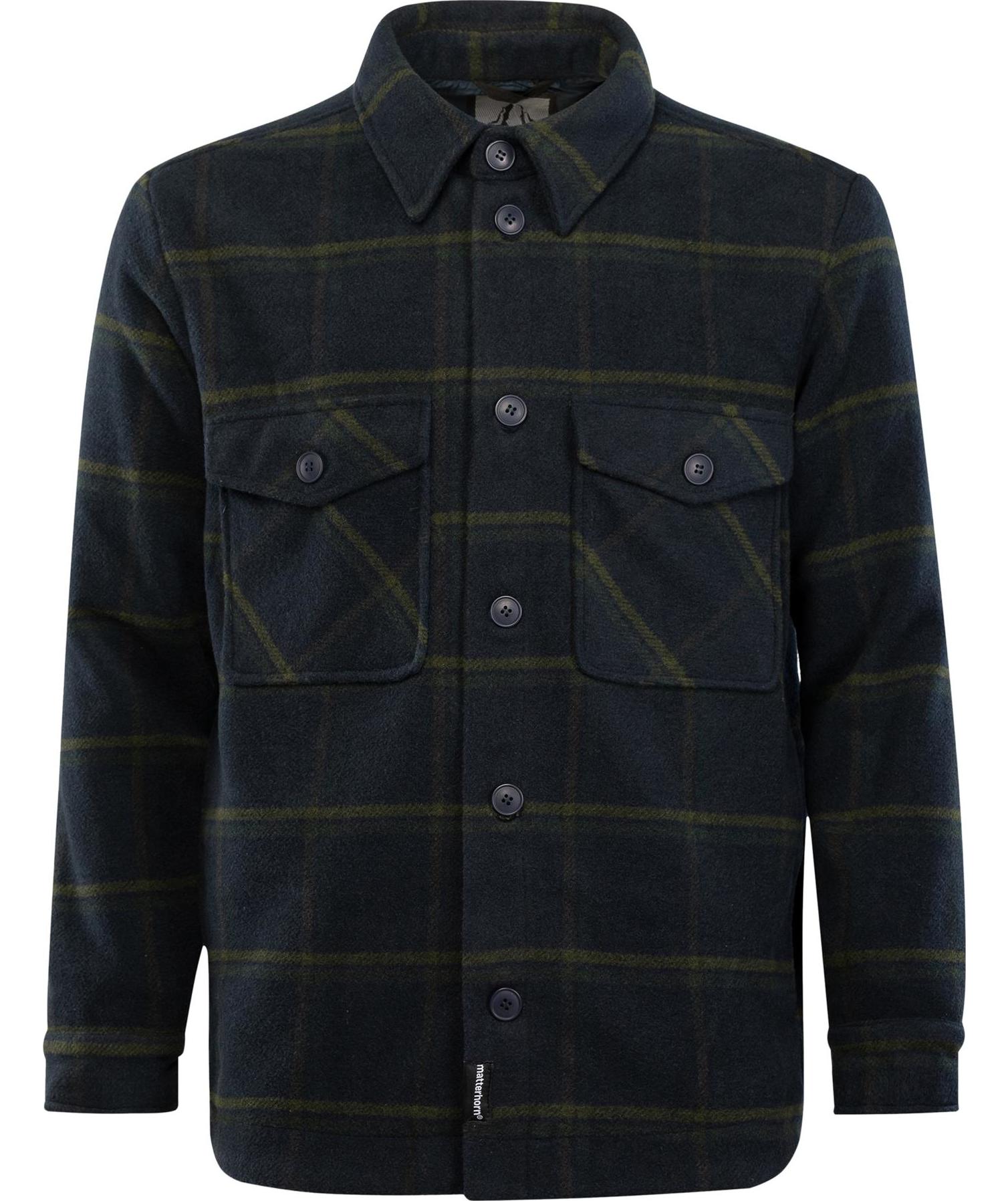 Matterhorn Tabei Overshirt, Navy/Green