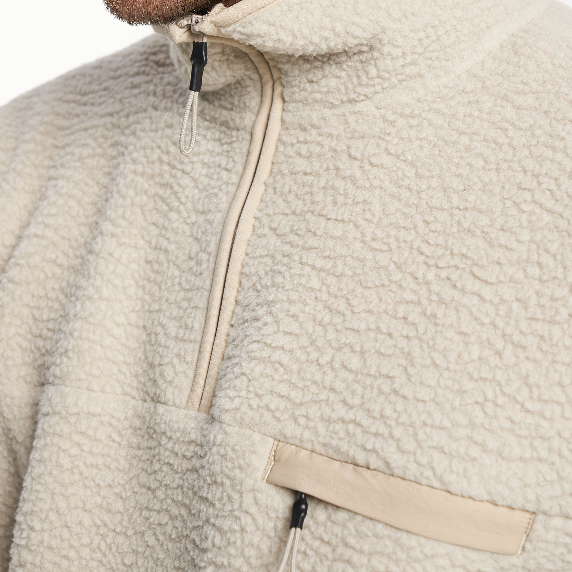 Tenson Yoke Halfzip p&auml;lsfibertr&ouml;ja, Sand, large image number 5