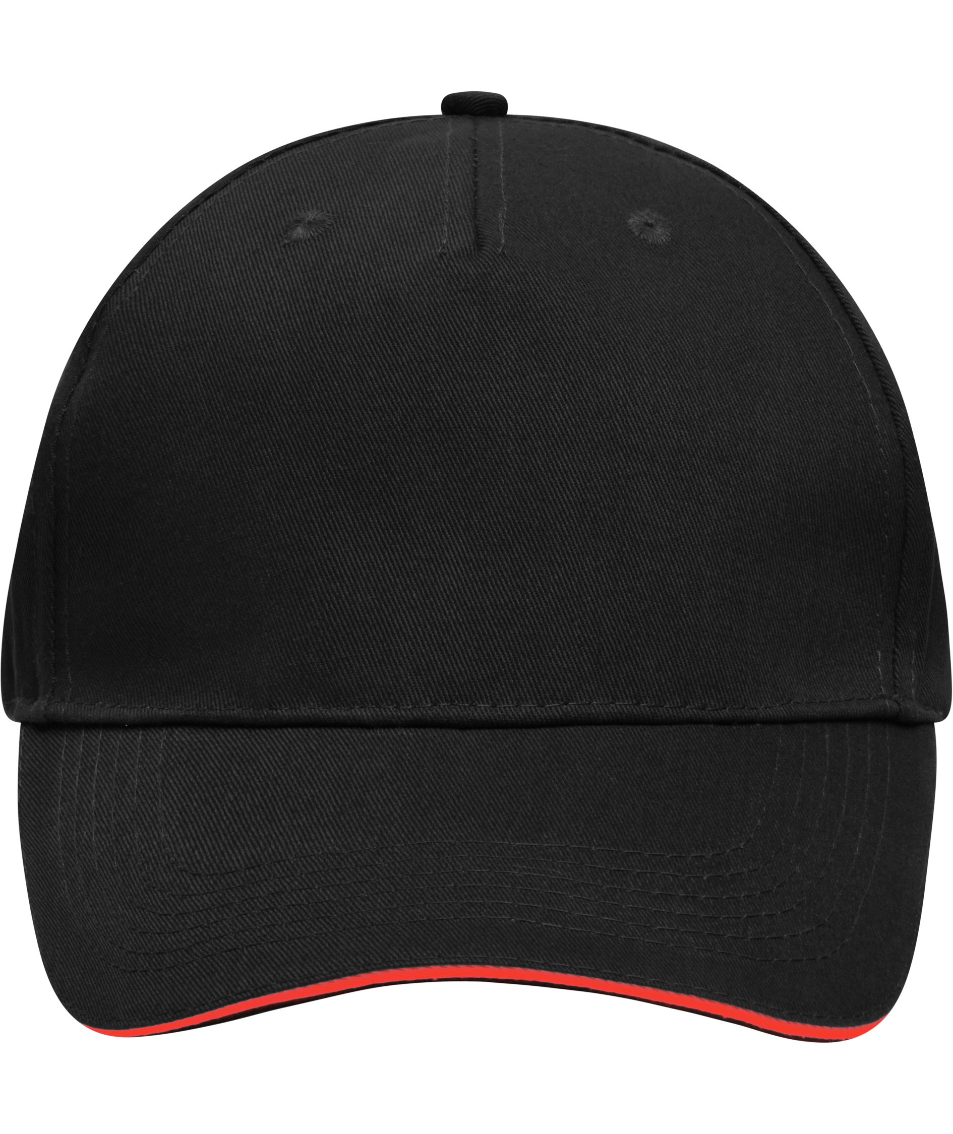 Daiber 5 Panel Sandwich Cap, Svart/R&ouml;d, Svart/R&ouml;d, large image number 1