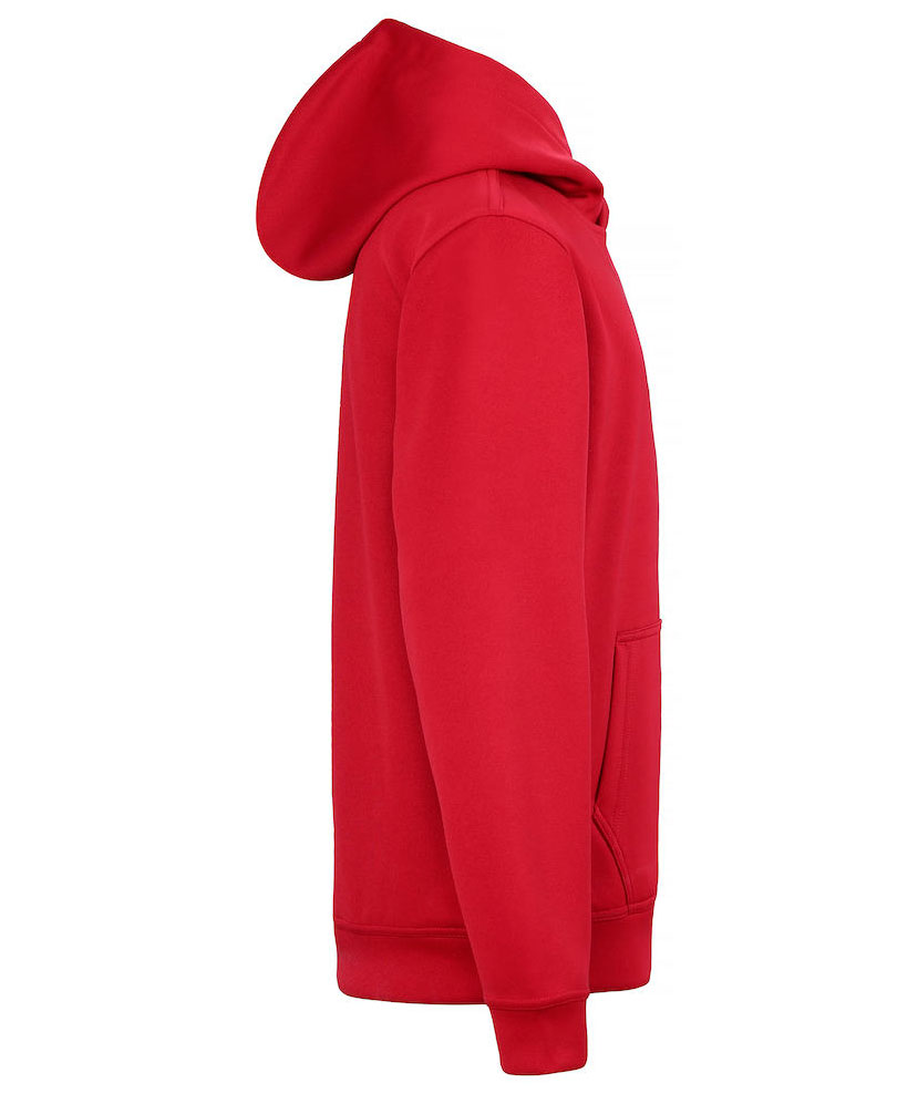 Clique Basic Active hoodie for kids, Red, large image number 2