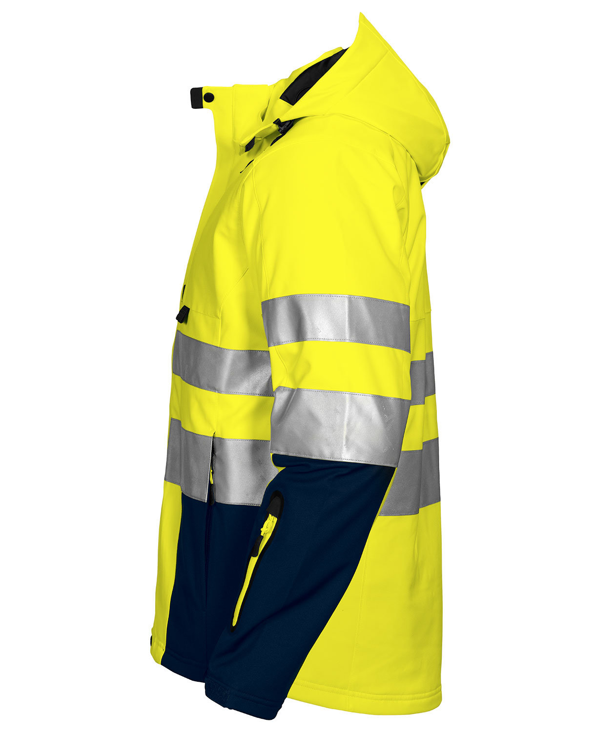 ProJob Winterjacke 6420, Hi-Vis gelb/marine, large image number 1