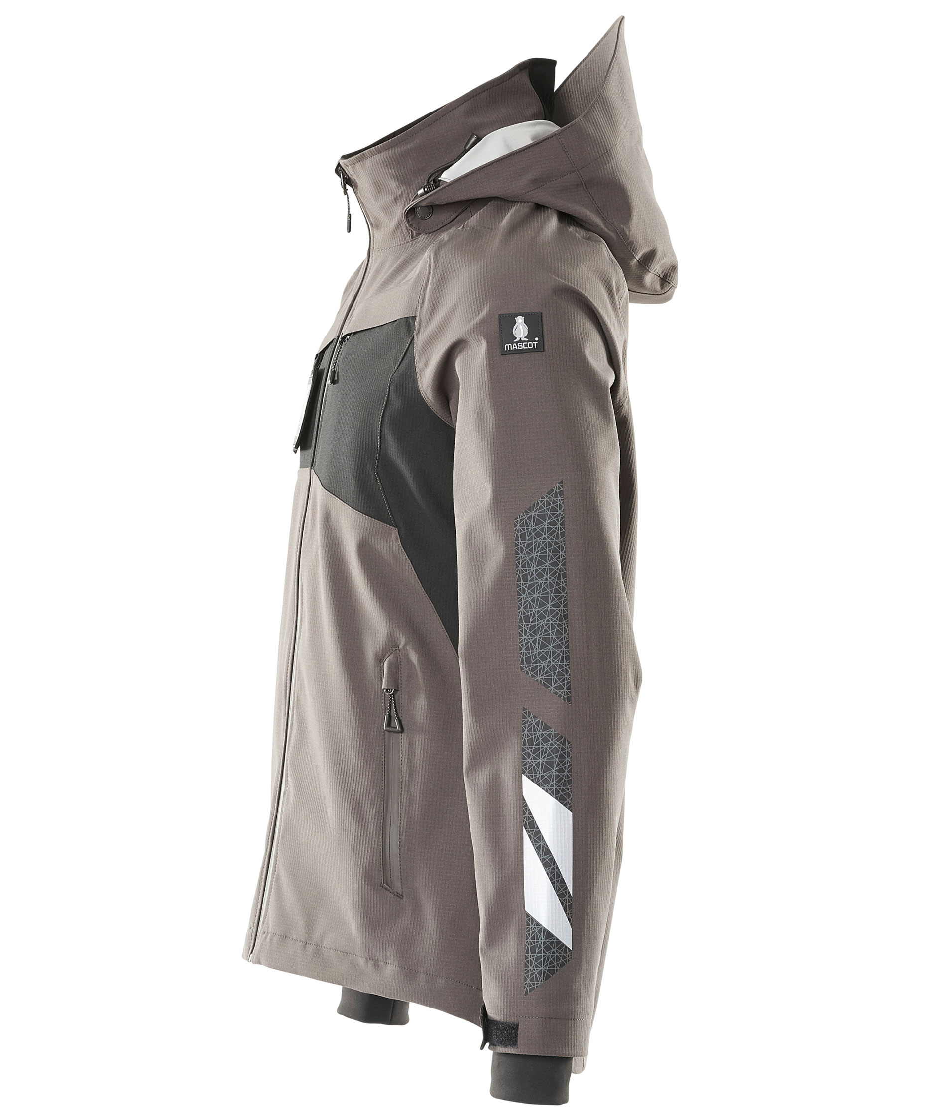 Mascot Accelerate skalljakke, M&oslash;rk Antrasitt/Svart, large image number 3