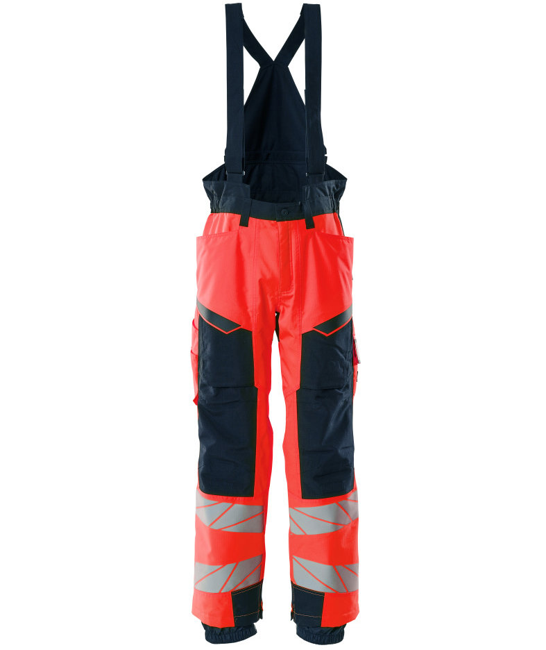 Mascot Accelerate Safe vinterbukser, Hi-Vis R&oslash;d/M&oslash;rk Marine