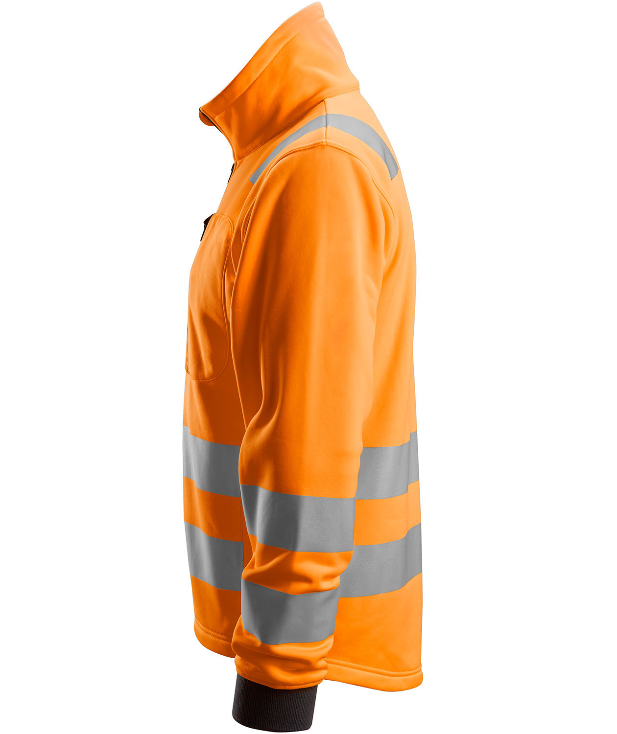 Snickers AllroundWork fleecejakke 8036, Hi-vis Orange, large image number 3
