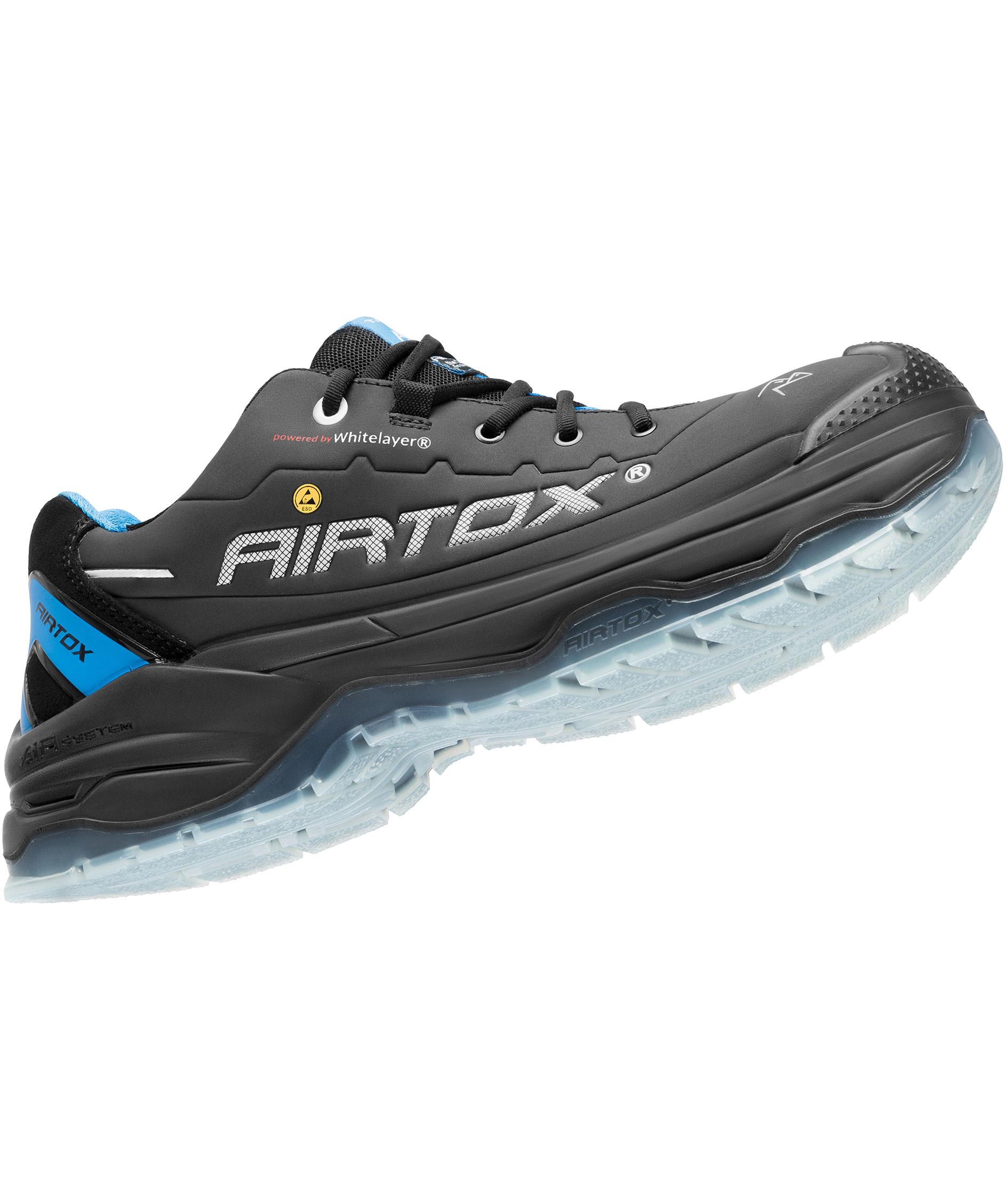 Airtox TX1 safety shoes S3, Black, large image number 3