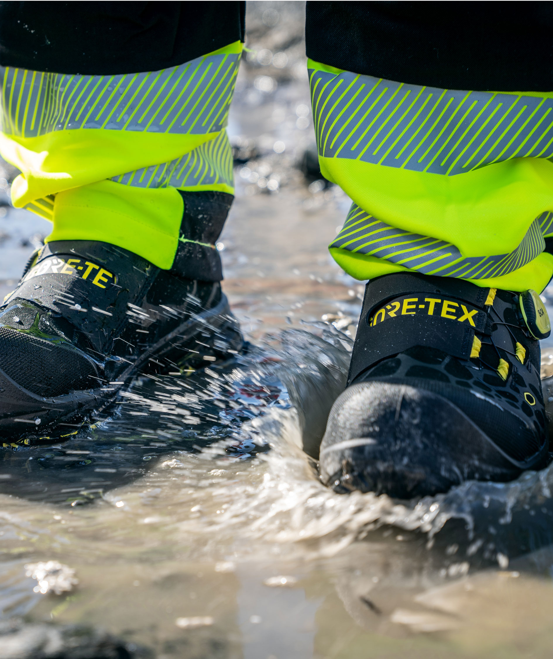 Sievi Cobra GT Roller+ Damen Sicherheitsschuhe S7, Schwarz/Gelb, large image number 2