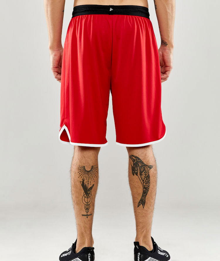 Craft Progress Basket shorts, Bright red, large image number 2