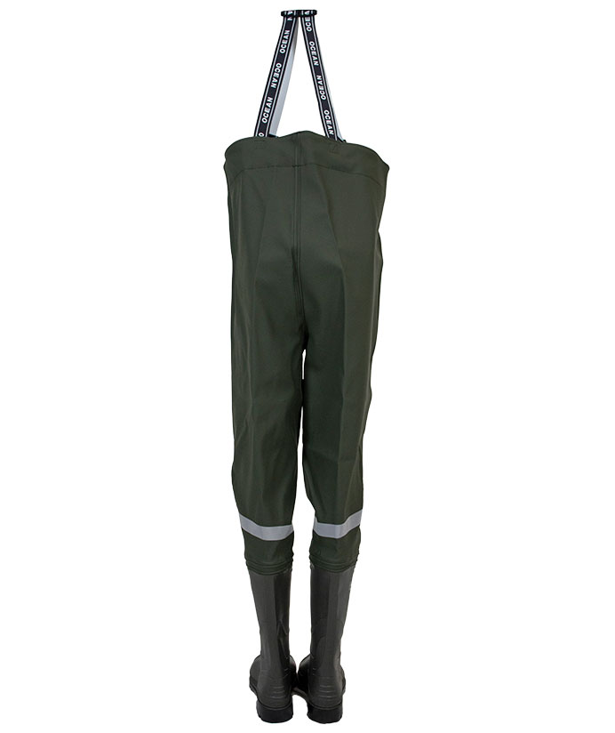 Ocean Cloud Wathosen f&uuml;r Kinder, Olivgr&uuml;n, large image number 2