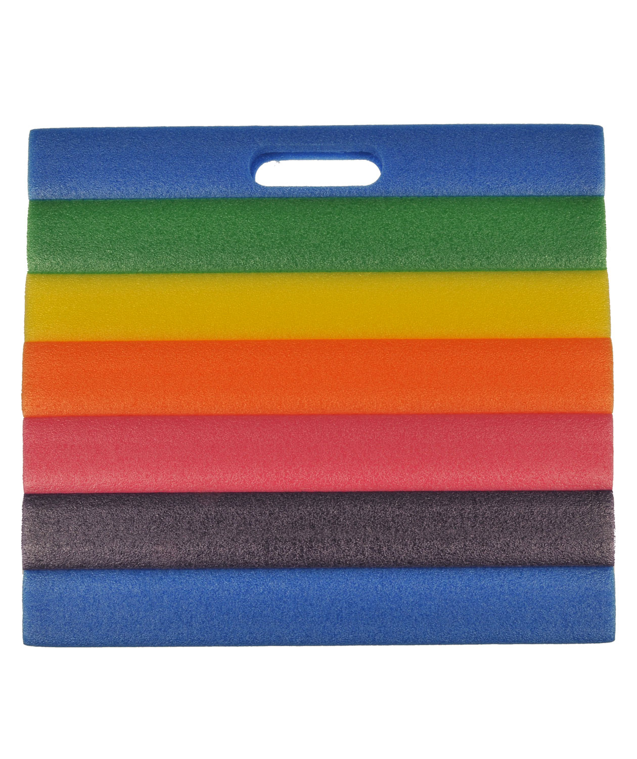 OX-ON Basic Foam kn&auml;skydd, Bl&aring;/Gr&ouml;n/Gul/R&ouml;d